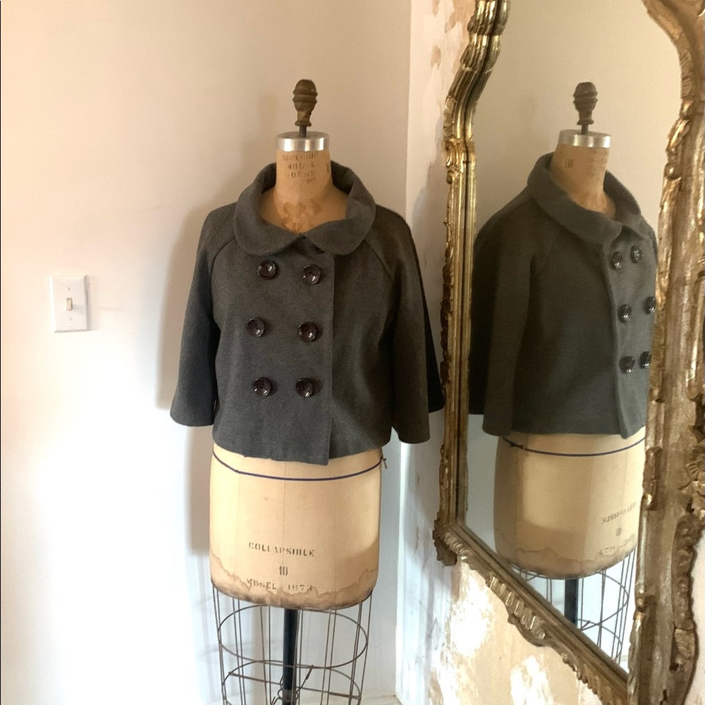 Lola Italy Wool Shrug Capelet Jacket